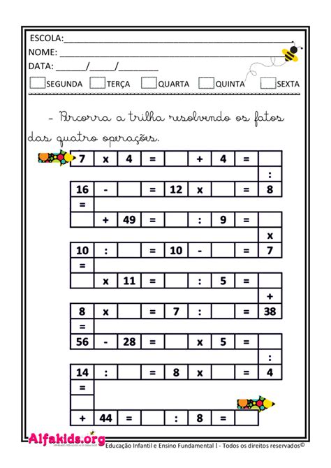 plano aula multiplicação 5 ano